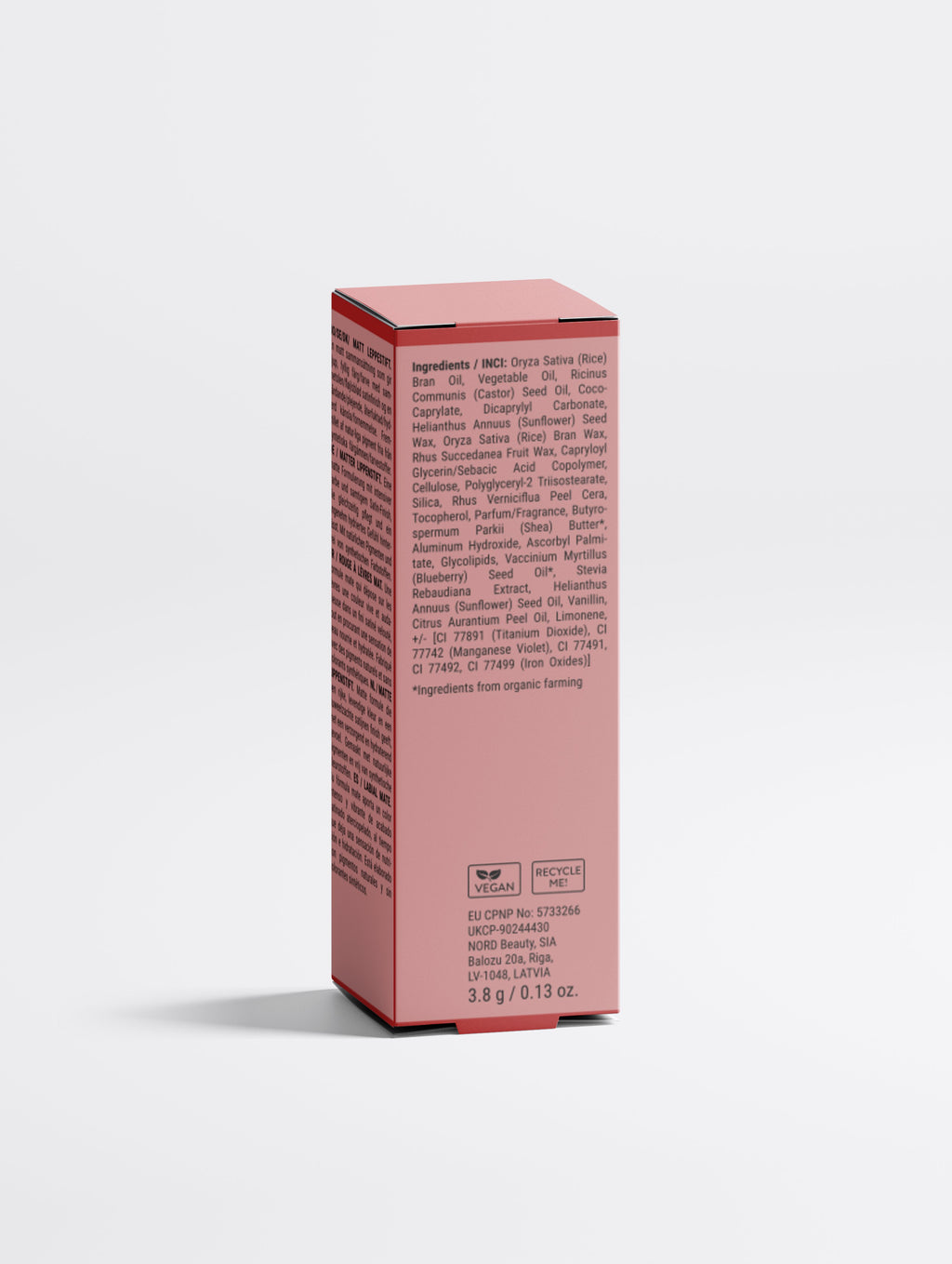 Matte Lipstick, Terracotta Nude
