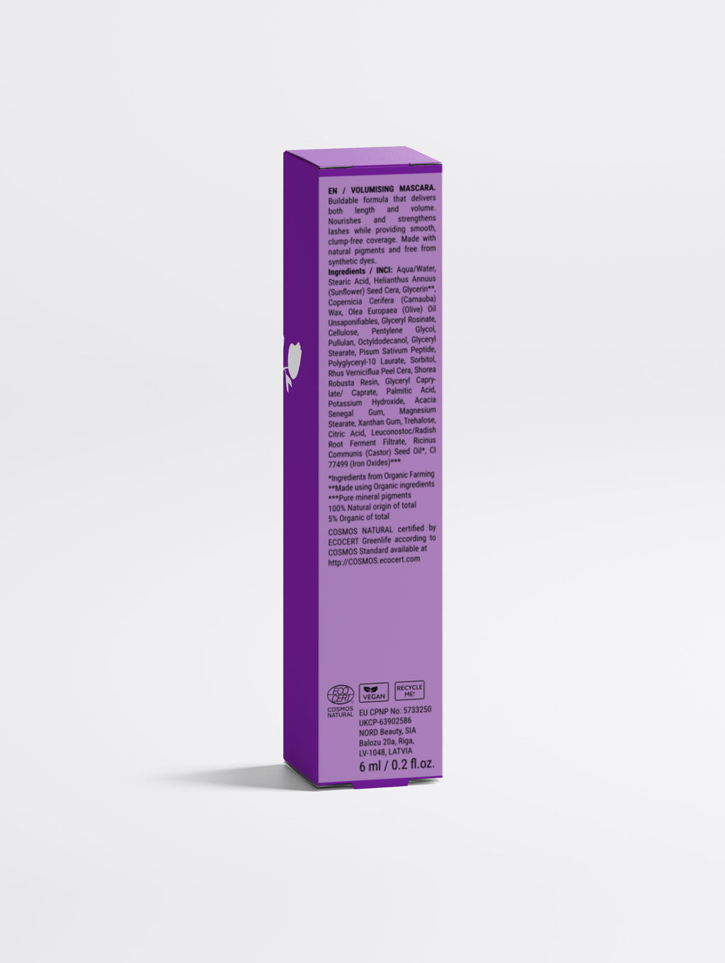 Lengthening & Volumising Mascara